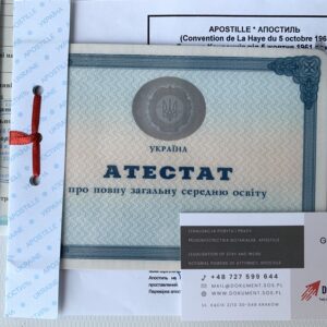 Apostille i Legalizacja dokumentów wydanych w Ukrainie